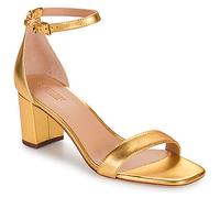 Lauren Ralph Lauren Keilabsatzsandalen LOGAN-SANDALS-HEEL SANDAL in Gold 36