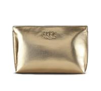 Lauren Ralph Lauren Top Clutch Tasche Leder 27 cm goldfarben