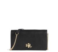 Lauren Ralph Lauren Tech Case Mini Bag Umhängetasche Leder 17,8 cm (estate leopard chestnut brown) black