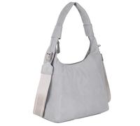 Harbour 2nd Laurine Schultertasche Leder 34 cm grau
