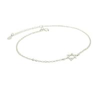 LAVAMI Manschetten-Armreif, Damen-Armband aus 925er-Sterlingsilber, verstellbares Davidstern-Armband, Damenmode, Sterling-Silber-Schmuck, Geschenke for Ihn