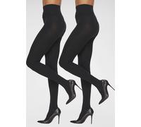 LAVANA Strickstrumpfhose Damen schwarz Gr.40/42