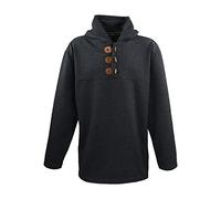 Lavecchia Herren Kapuzen Hoodie LV-605 (Anthrazit-Grey, 8XL)