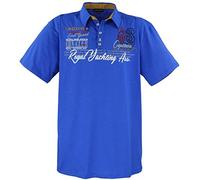 Lavecchia Herren Poloshirt Polo Shirt LV-4688 (Royalblau, 5XL)