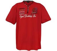 Lavecchia T-Shirt »Übergrößen Herren T-Shirt«, Rot SIZE,3XL|4XL|7XL|8XL