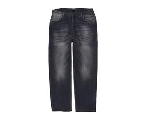 Lavecchia Jeans Übergrößen Herren Comfort Fit Denim Jeanshose Hose LV-501 (Black-Stone, 42/32)