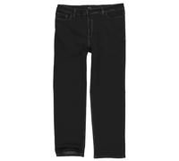 Lavecchia Jeans Übergrößen Herren Comfort Fit Denim Jeanshose Hose LV-501 (Tiefschwarz, 48/32)