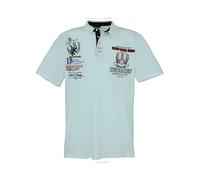 Lavecchia Übergrößen Poloshirt Herren Polo Shirts Kurzarm Shirt LV-2038 (Mint, 8XL)
