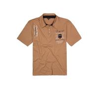 Lavecchia Übergrößen Poloshirt Herren Polo Shirts Kurzarm Shirt LV-610 (Camel-Beige, 4XL)