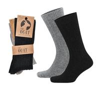 lavendel Warme Wollsocken aus Merino und Kaschmir, 2 Paar, Atmungsaktive, Geruchsneutrale, Weich, Kaschmir Socken (DE/NL/SE/PL, Numerisch, 39, 42, Regular, Regular, Schwarz&Grau)