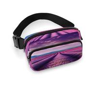 Lavender Fields Gürteltasche mit verstellbarem Gurt, Hüfttasche für Laufen, Reisen