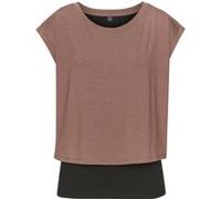 Layershirt camel, schwarz S (36/38)