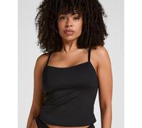 Layershirt HUNKEMÖLLER "Cami Super Comfort", Damen, Gr. L, schwarz, 60% Polyamid, 32% Elasthan, 8% Polyester, Shirts (68397856-L) schwarz