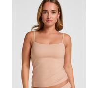 Layershirt HUNKEMÖLLER "Cami Super Comfort", Damen, Gr. XS, natur, 60% Polyamid, 32% Elasthan, 8% Polyester, Shirts (15482224-XS) natur