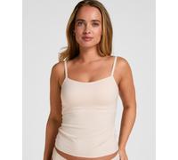 Layershirt HUNKEMÖLLER "Super Comfort Top", Damen, Gr. L, natur, 60% Polyamid, 32% Elasthan, 8% Polyester, Shirts (18892103-L) natur