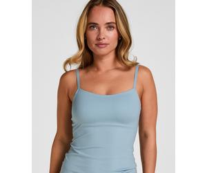 Layershirt HUNKEMÖLLER "Super Comfort Top", Damen, Gr. S, blau, 60% Polyamid, 32% Elasthan, 8% Polyester, Shirts (43820267-S) blau