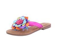 Damen Zehentrenner 33.726 Fuxia Braun - Gr. - 36