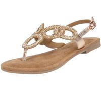 LAZAMANİ Sandalette Rosa Blockabsatz für Damen - 40