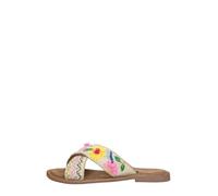 Lazamani Pantoletten in Beige - 38% | Größe 37 | Damen Pantoletten