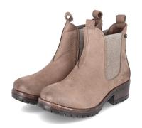 LAZAMANI Chelsea Boots LIA - Gr. 40 - Beige - Leder