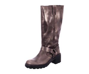 Lazamani Damenstiefel aus Italien, Spanien und Portugal für Damen, gold, Größe 38 EU