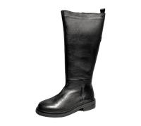 Lazamani Damenstiefel aus Italien, Spanien und Portugal für Damen, schwarz, Größe 40 EU