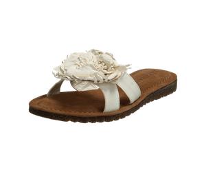 Lazamani Klassische Pantoletten für Damen, beige, Größe 41 EU