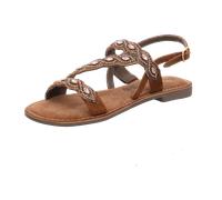 Lazamani ladies sandals strass für Damen, braun, Größe 38 EU