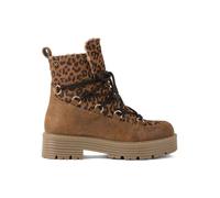Lazamani Leder-Boots in Hellbraun - Größe 36 | Damen Stiefel