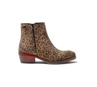 Lazamani Leder-Boots in Hellbraun - Größe 41 | Damen Stiefel