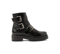 Lazamani Leder-Boots in Schwarz - Größe 41 | Damen Stiefel