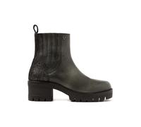 Lazamani Leder-Chelsea-Boots in Anthrazit - Größe 38 | Stiefeletten