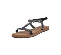 Lazamani Leder-Sandalen in Schwarz - Größe 39 | Damen Sandalen