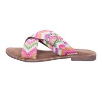 Lazamani Pantoletten Leder/Synthetik Pink - 37