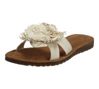 Lazamani - Pantolette flacher Absatz bis 25mm Offwhite - Gr. - 39