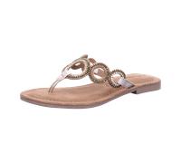 Lazamani Pantoletten für Damen aus Italien, Spanien und Portugal für Damen, beige, Größe 37 EU