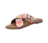 Lazamani Pantoletten für Damen aus Italien, Spanien und Portugal für Damen, bunt, Größe 36 EU