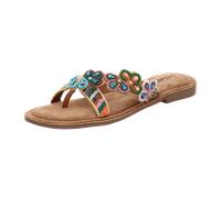 Lazamani Pantoletten für Damen aus Italien, Spanien und Portugal für Damen, bunt, Größe 37 EU