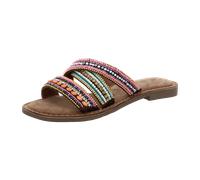 Lazamani Pantoletten für Damen aus Italien, Spanien und Portugal für Damen, bunt, Größe 38 EU