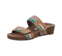 Lazamani Pantoletten für Damen aus Italien, Spanien und Portugal für Damen, bunt, Größe 38 EU