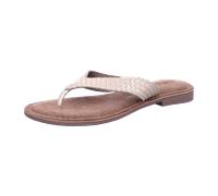 Lazamani Pantoletten für Damen aus Italien, Spanien und Portugal für Damen, gold, Größe 41 EU