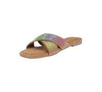 Lazamani Pantoletten in Bunt - Größe 40 | Damen Pantoletten