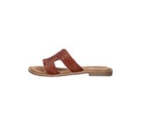Lazamani Pantoletten Leder Tan - 38