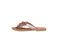 Lazamani Pantoletten Leder/Textil Rose - 40