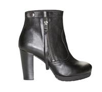 Lazamani Pumps Leder Stiefelette schwarz mit seitlichem Reißverschluß (40)
