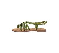Lazamani Sandalen Leder/Textil Grün - 40