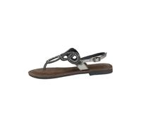 Lazamani Sandalen Leder/Textil Pewter - 36