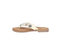 Lazamani Sandalen Leder/Textil Weiß - 40
