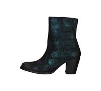 Lazamani Stiefelette Leder Schwarz/Türkis - 41