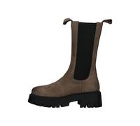 Lazamani Stiefelette Nubukleder/Textil Taupe - 38